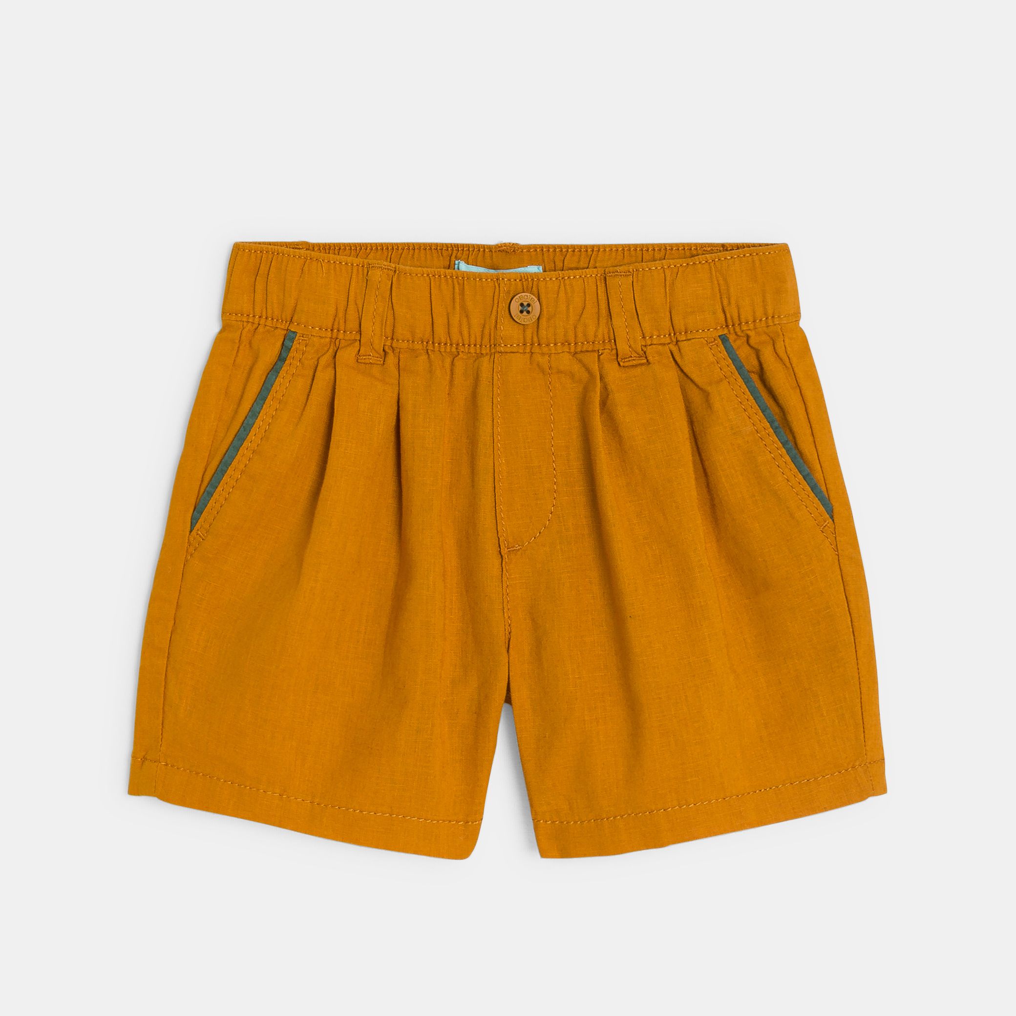 Quần short cotton và linen